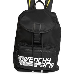 Givenchy Logo Print Backpack